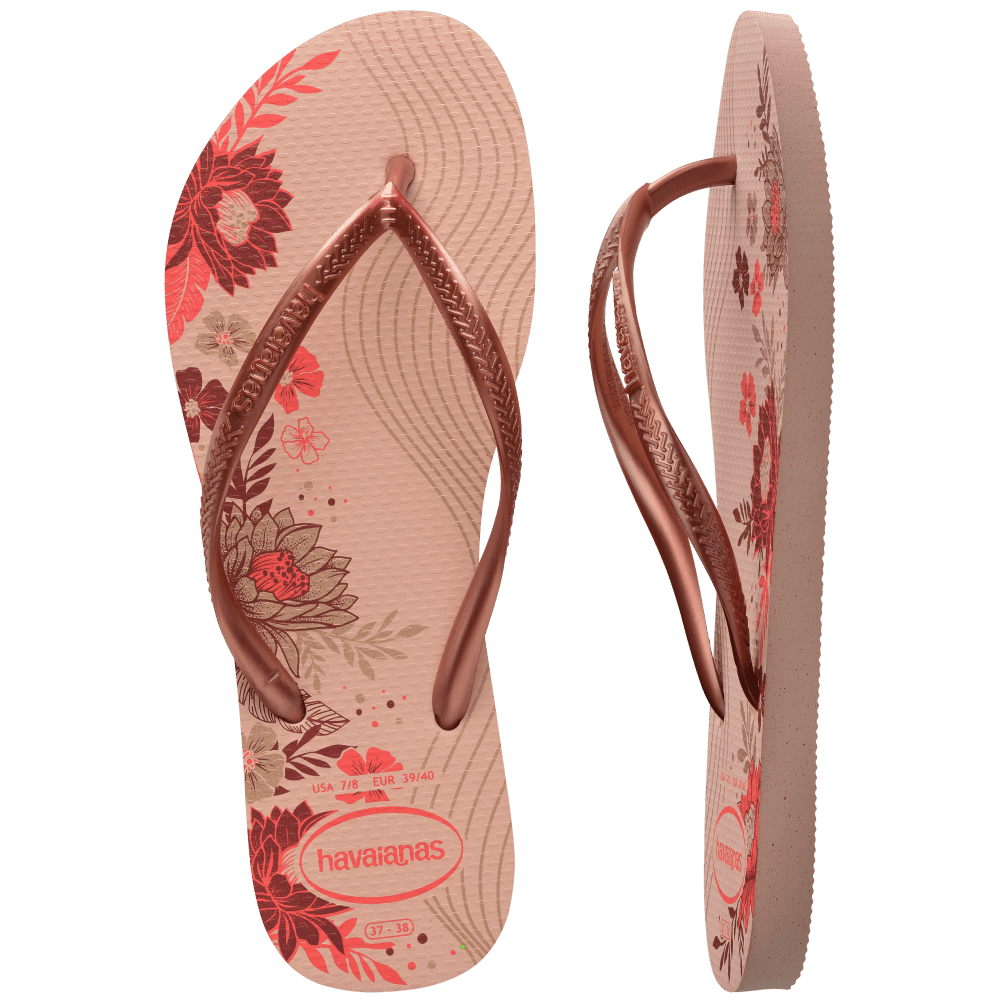 Chinelo Havaianas Slim Organic - Rosa Ballet