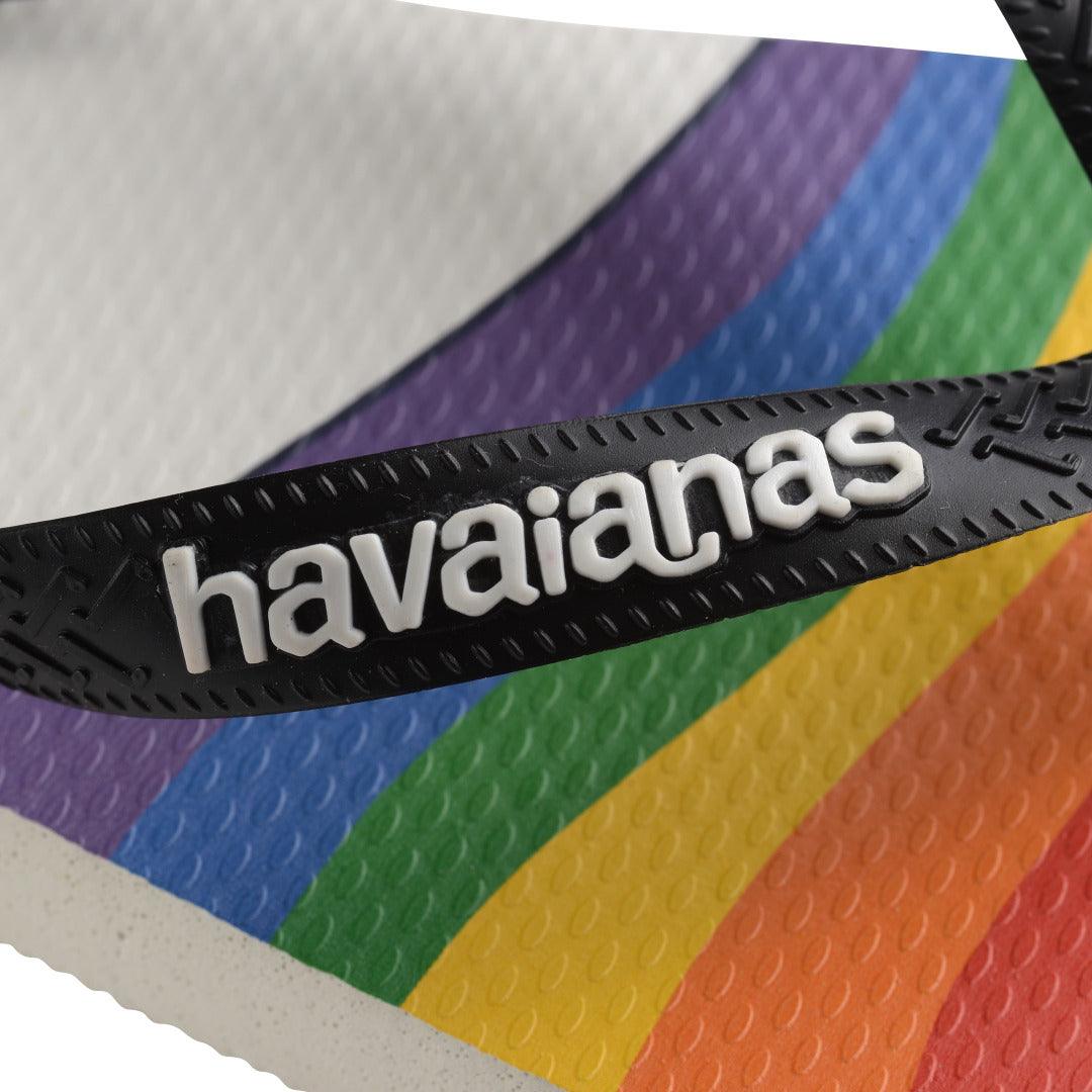 Chinelo Havaianas Top Pride - Branco