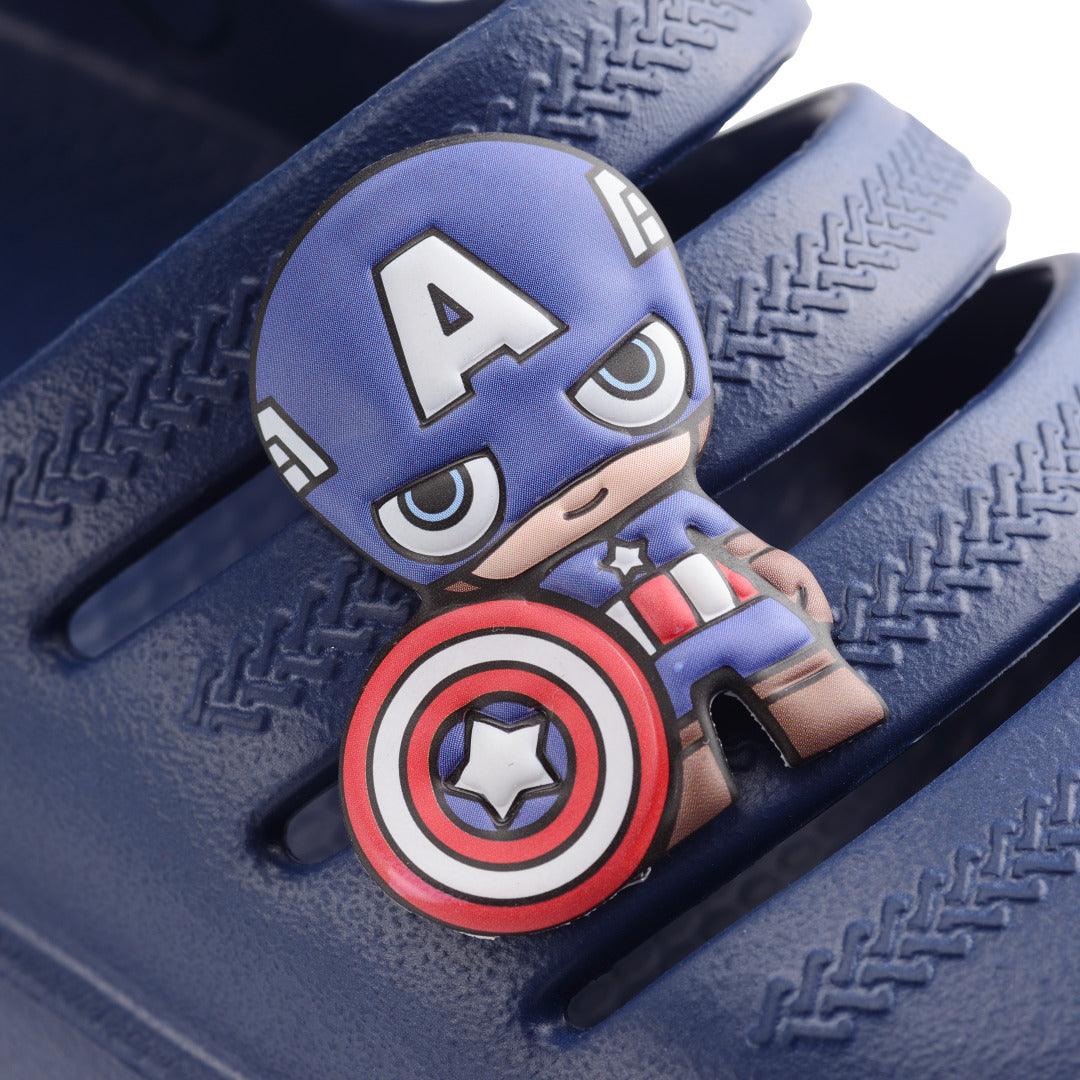 Chinelo Clog Havaianas Infantil Marvel Capitão América Marinho - Marinho