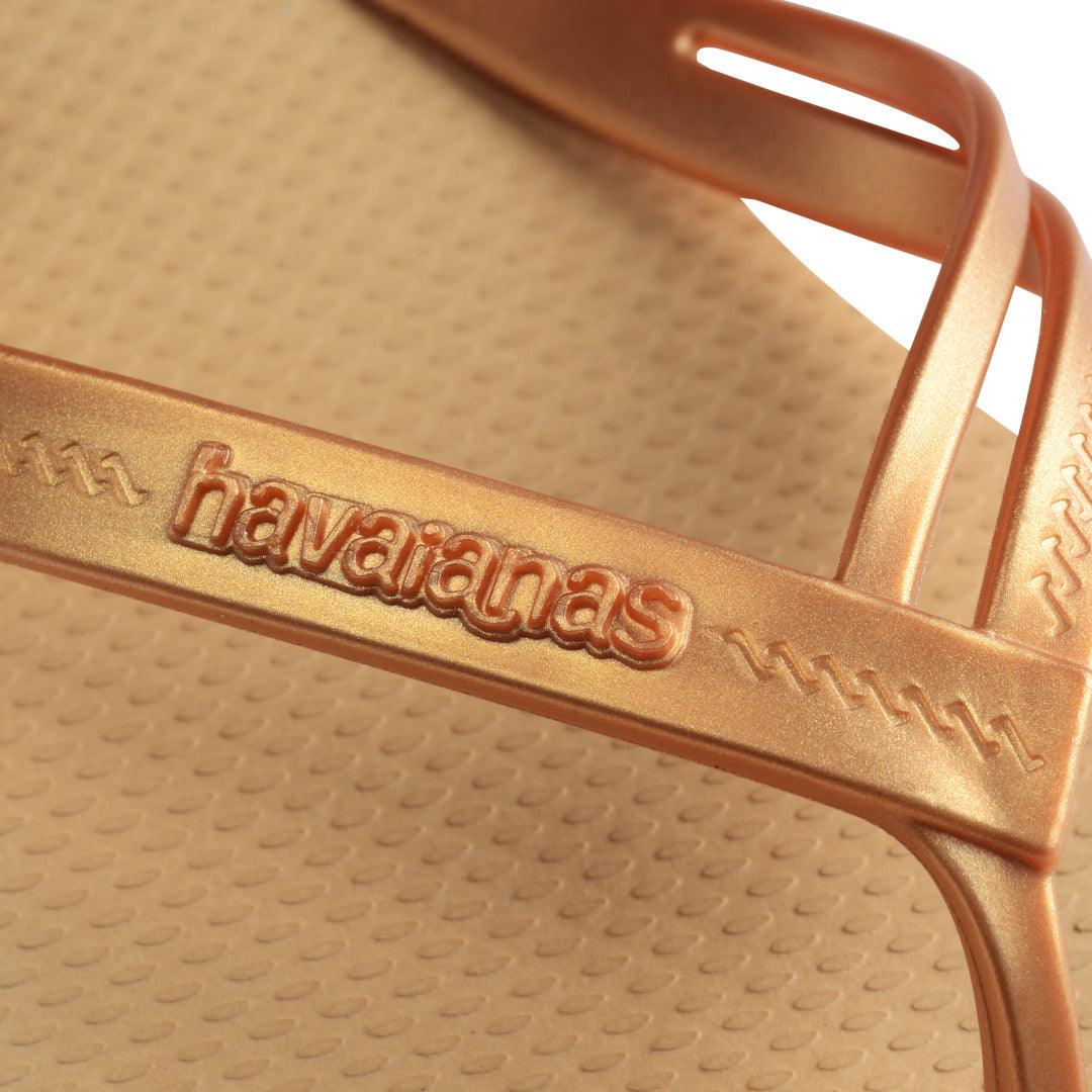 Chinelo Havaianas Elegance - Dourado