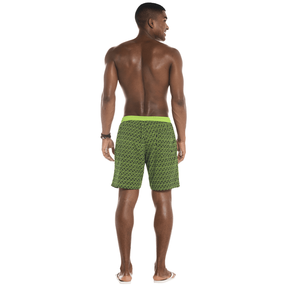 Shorts de Praia Havaianas Logomania - Verde