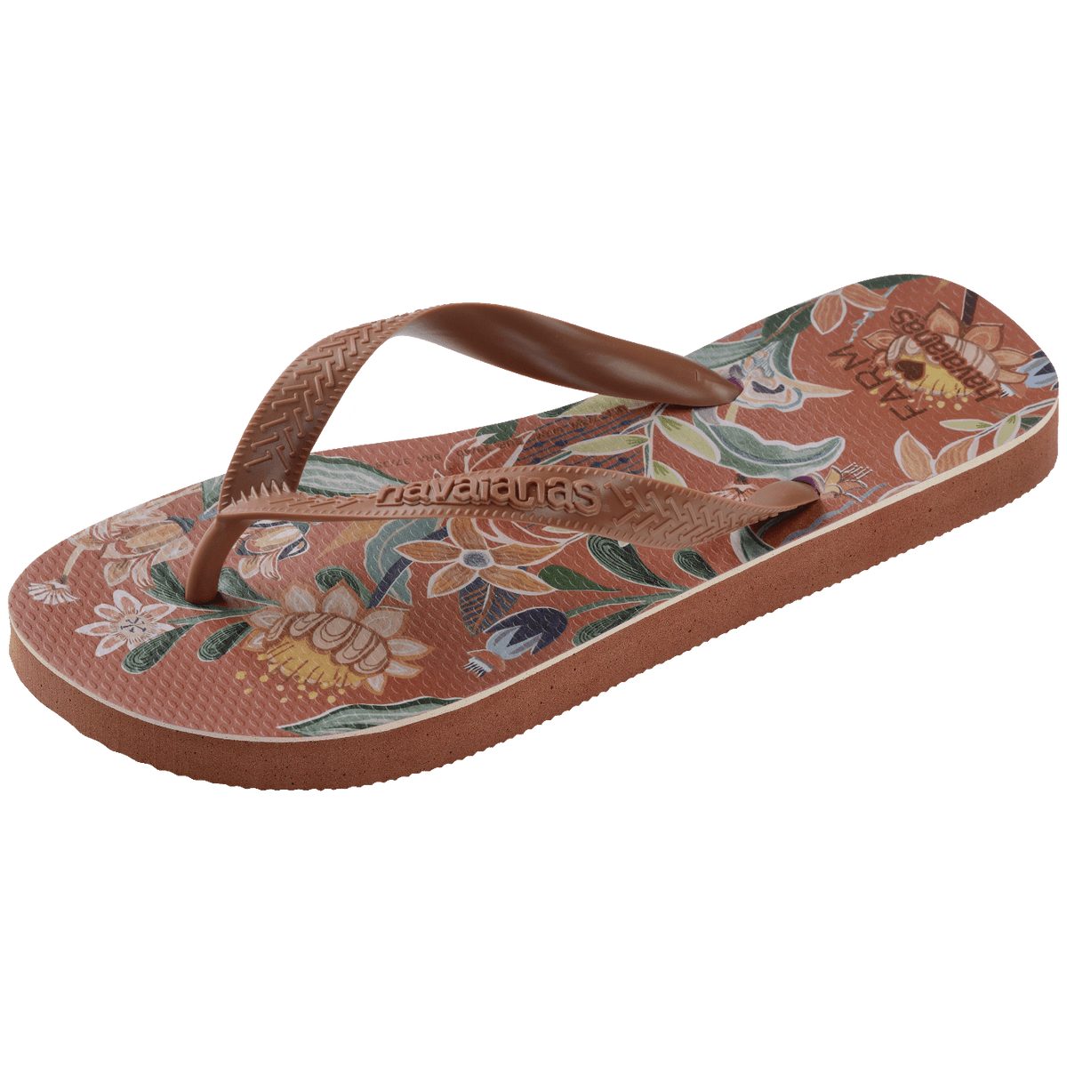 Chinelo Havaianas Farm Jade - Ferrugem