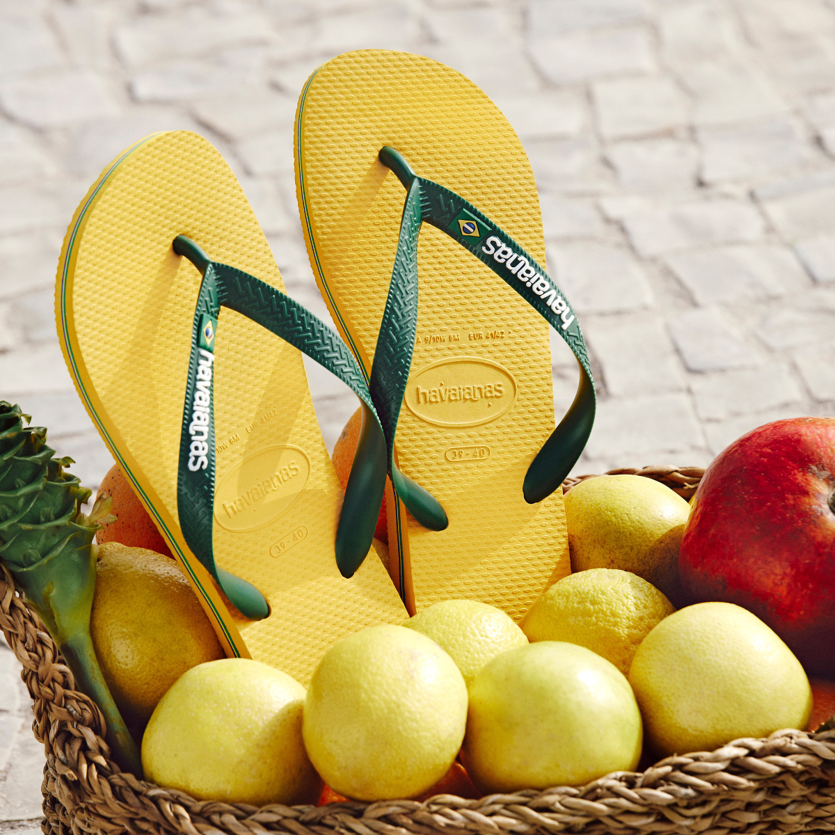 Chinelo Havaianas Brasil Logo