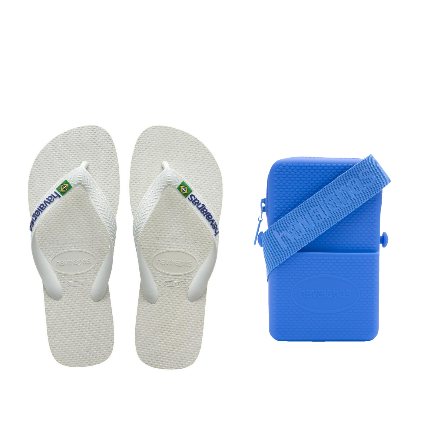 Kit Havaianas Brasil: Brasil Logo + Shoulder bag