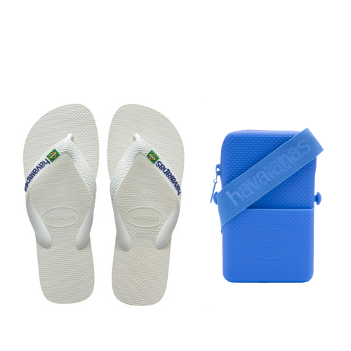 Kit Havaianas Brasil: Brasil Logo + Shoulder bag