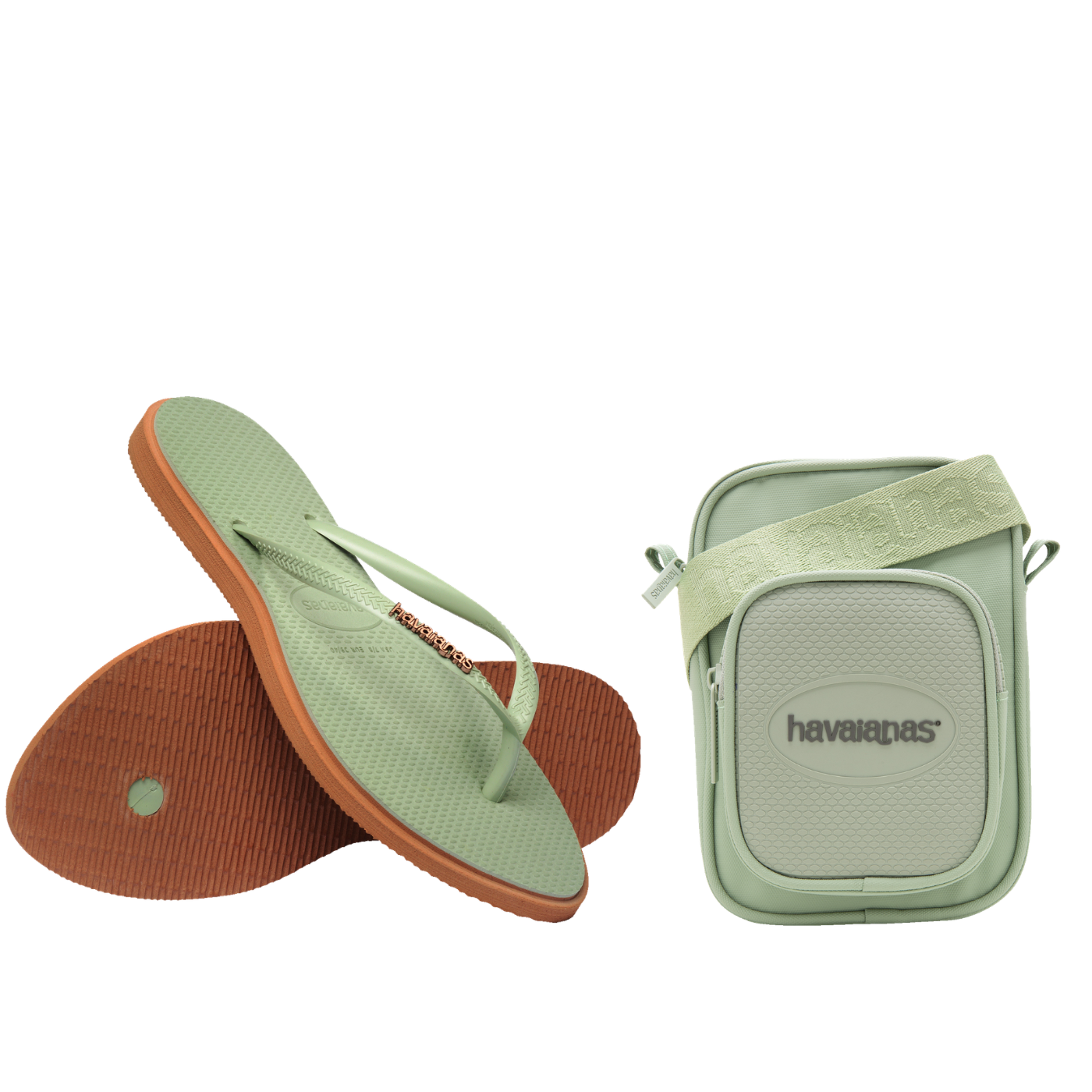Kit Havaianas para Presente: Slim Point + Shoulder Bag Color