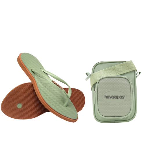 Kit Havaianas para Presente: Slim Point + Shoulder Bag Color