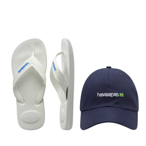 Kit Havaianas Dia dos Namorados: Top Max Confort + Boné