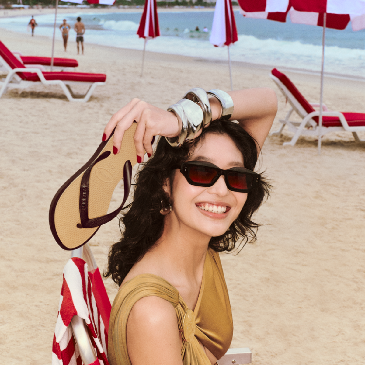 Chinelo Havaianas Top Point Fusion