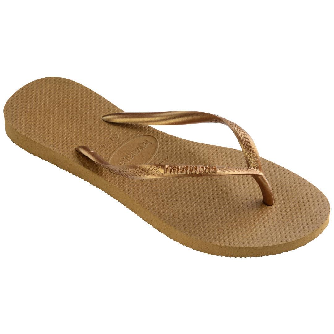 Chinelo Havaianas Slim - Bronze