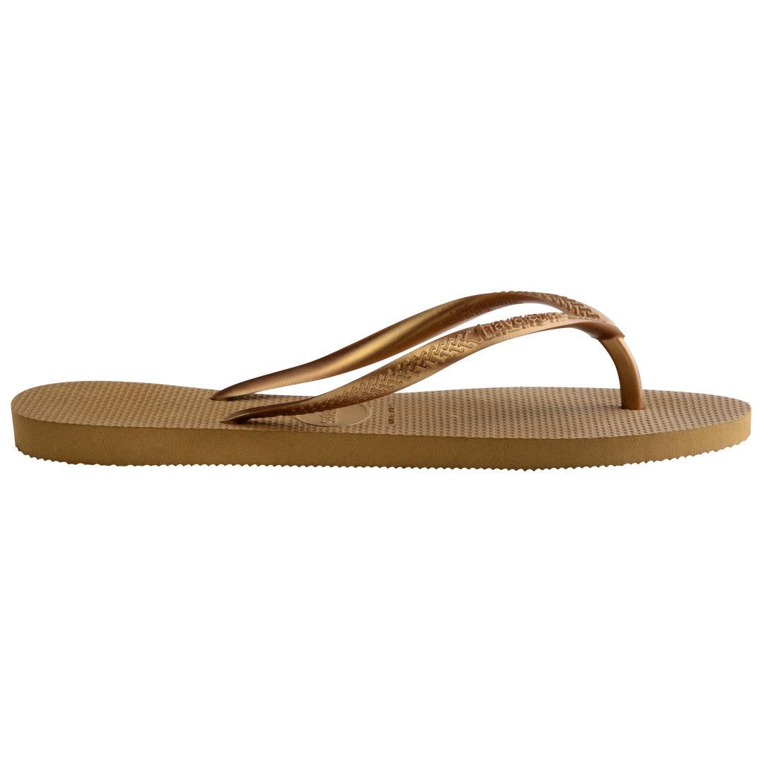 Chinelo Havaianas Slim - Bronze
