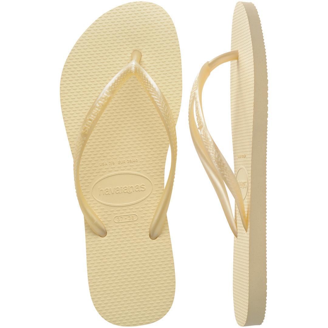 Chinelo Havaianas Slim - Buttercream