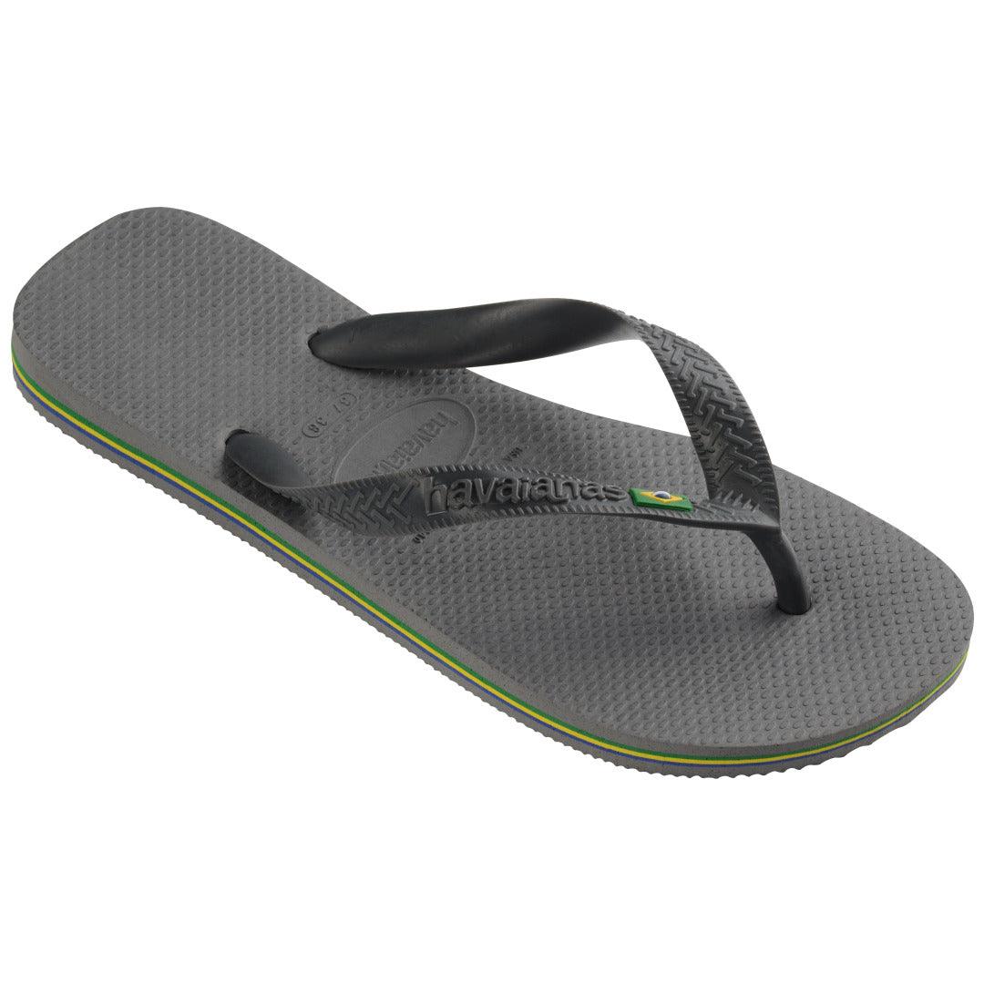 Chinelo Havaianas Brasil - Cinza Aço