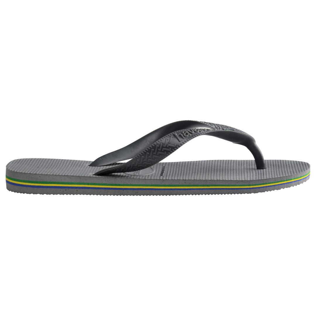 Chinelo Havaianas Brasil - Cinza Aço