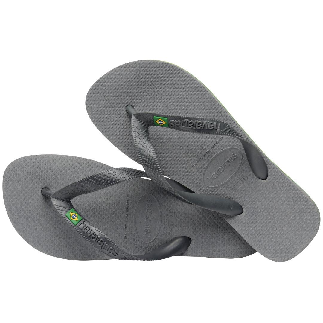Chinelo Havaianas Brasil - Cinza Aço