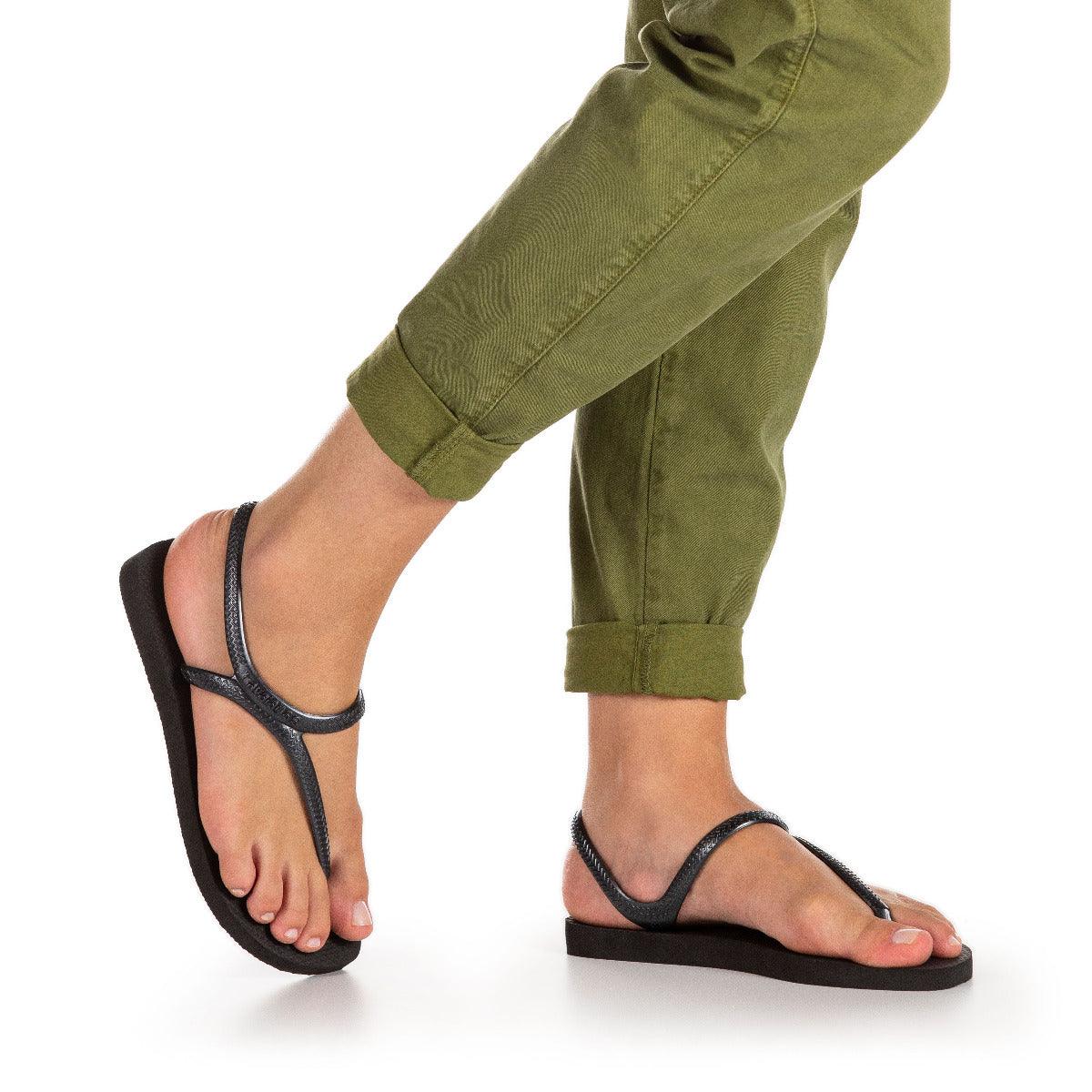 Rasteirinha Havaianas Flash Urban - Black
