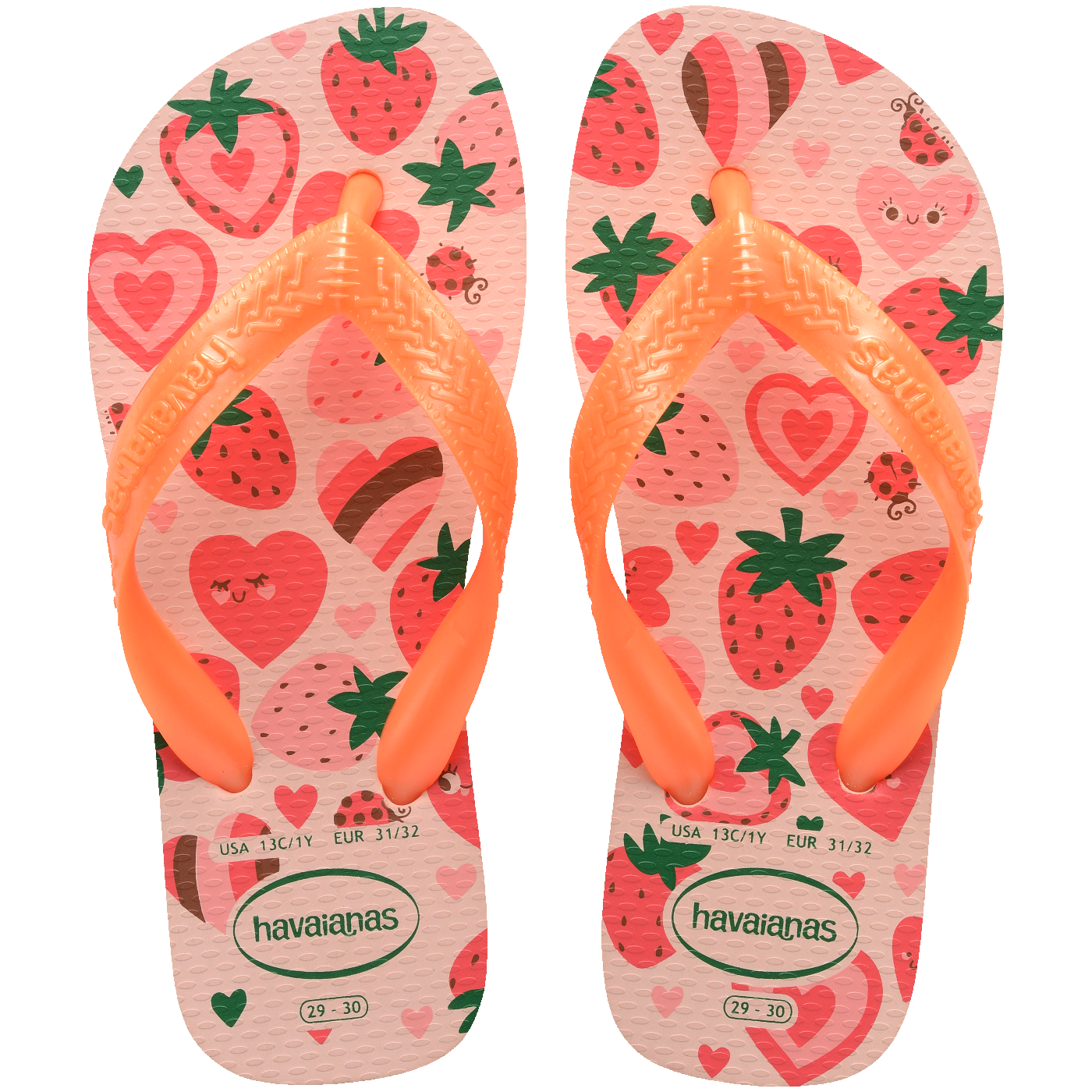 Chinelo Havaianas Infantil Flores