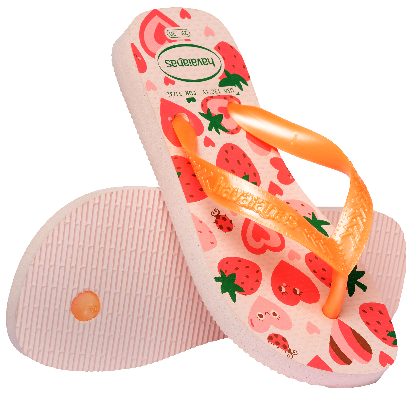 Chinelo Havaianas Infantil Flores