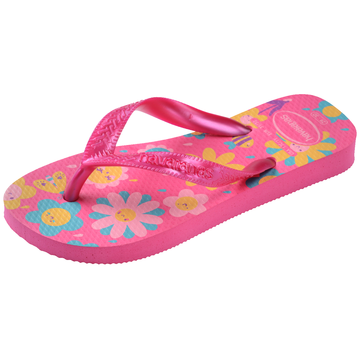 Chinelo Havaianas Infantil Flores