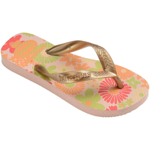 Chinelo Havaianas Infantil Flores - Rosa Ballet