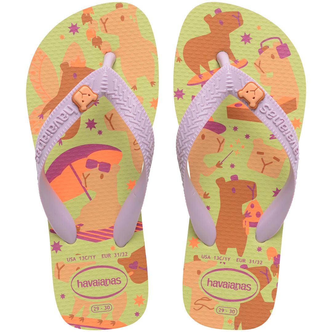 Chinelo Havaianas Infantil Fantasy - Verde Matcha