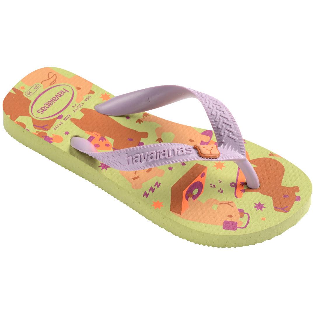 Chinelo Havaianas Infantil Fantasy - Verde Matcha