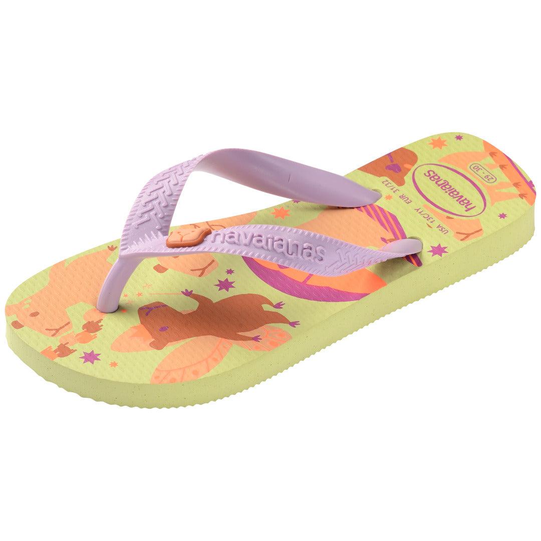 Chinelo Havaianas Infantil Fantasy - Verde Matcha