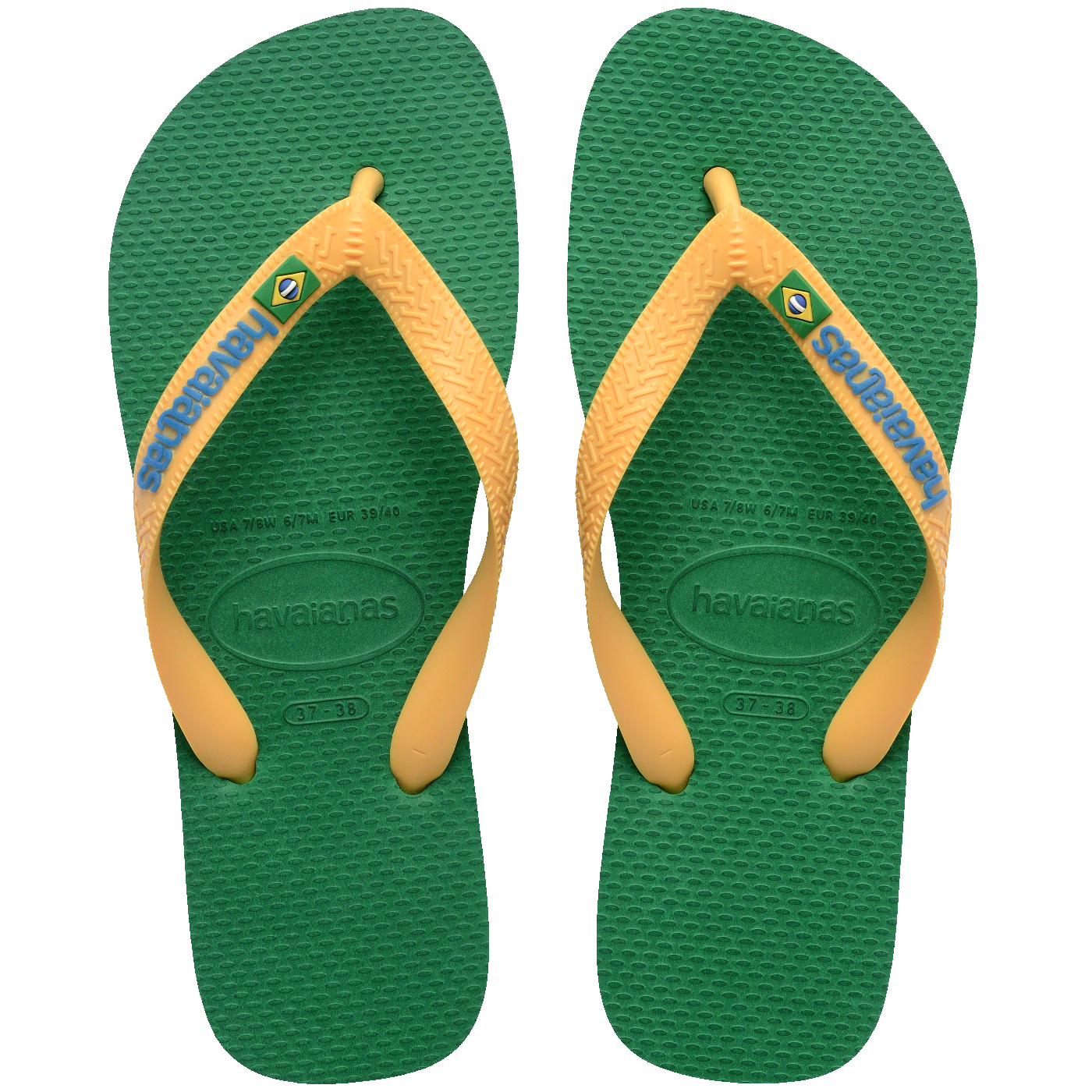 Kit Havaianas Brasil: Brasil Logo + Bolsa de Praia