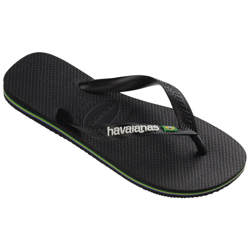 Chinelo Havaianas Brasil Logo - Preto
