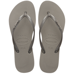 Chinelo Havaianas Slim Logo Metallic