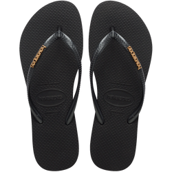 Chinelo Havaianas Slim Logo Metallic