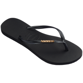 Chinelo Havaianas Slim Logo Metallic