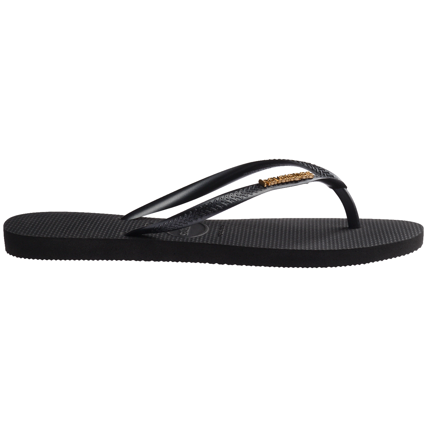 Chinelo Havaianas Slim Logo Metallic