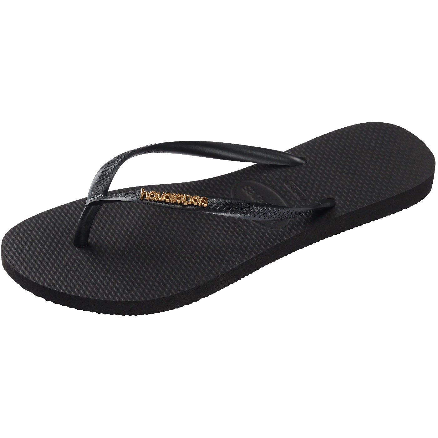 Chinelo Havaianas Slim Logo Metallic