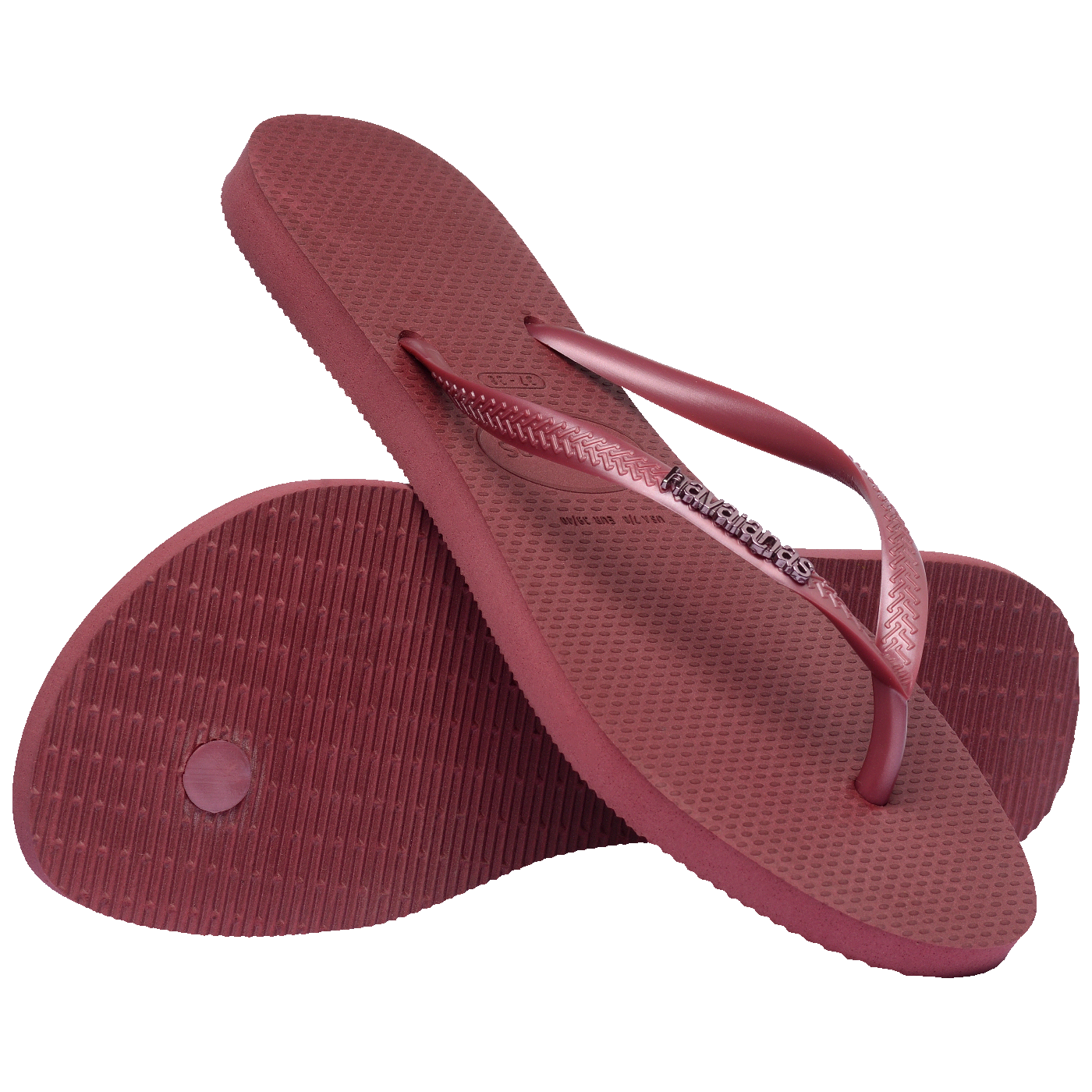 Chinelo Havaianas Slim Logo Metallic