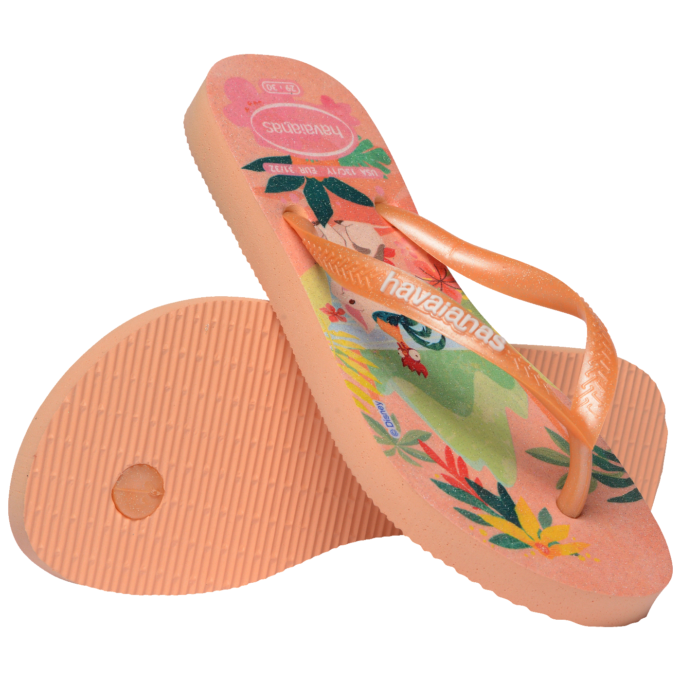Chinelo Havaianas Infantil Slim Princesas Moana