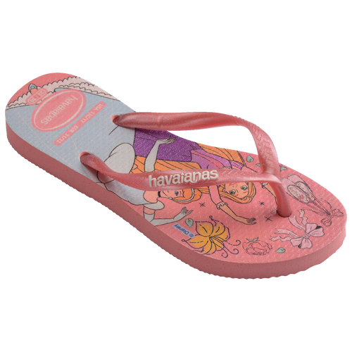 Chinelo Havaianas Infantil Slim Princesas