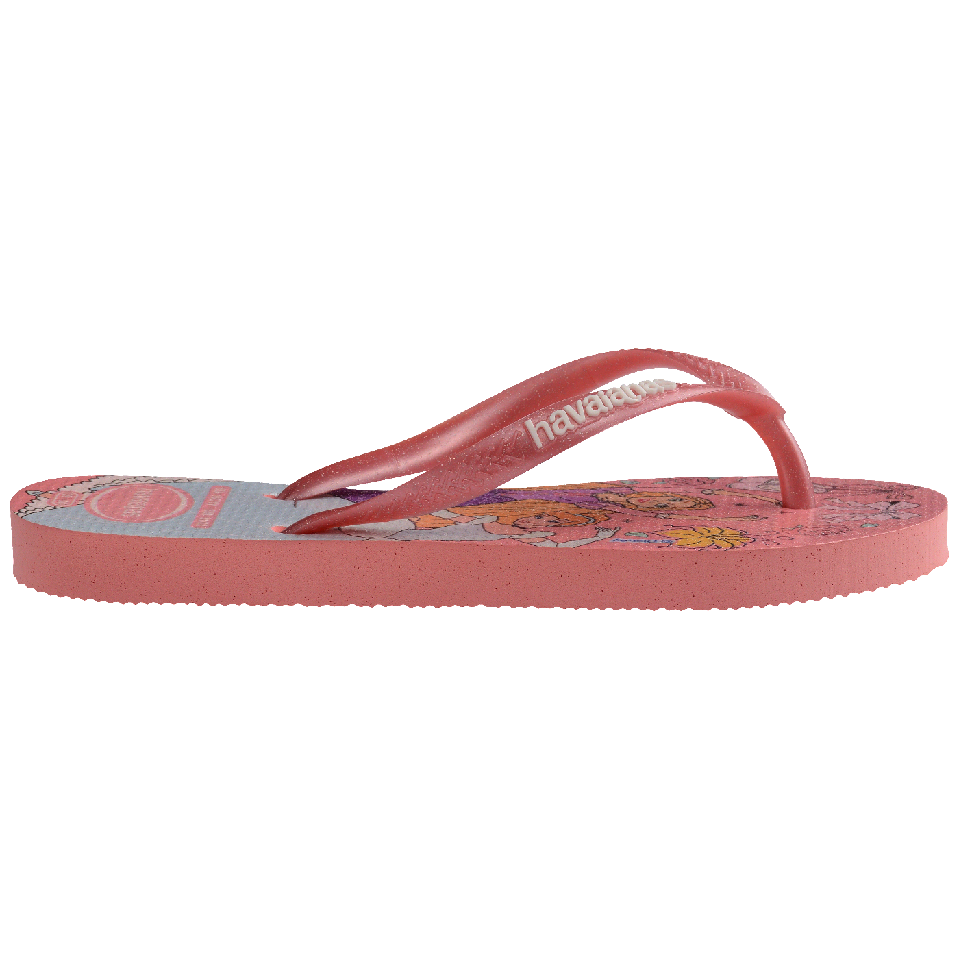 Chinelo Havaianas Infantil Slim Princesas