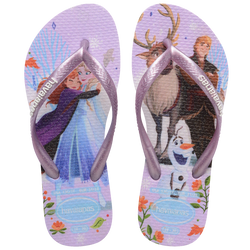 Chinelo Havaianas Infantil Slim Princesas Frozen