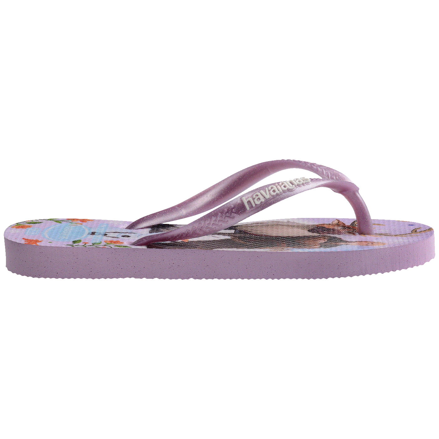 Chinelo Havaianas Infantil Slim Princesas Frozen
