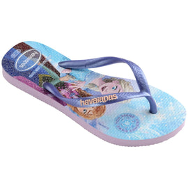 Chinelo Havaianas Kids Slim Princess - Roxo Fantasy