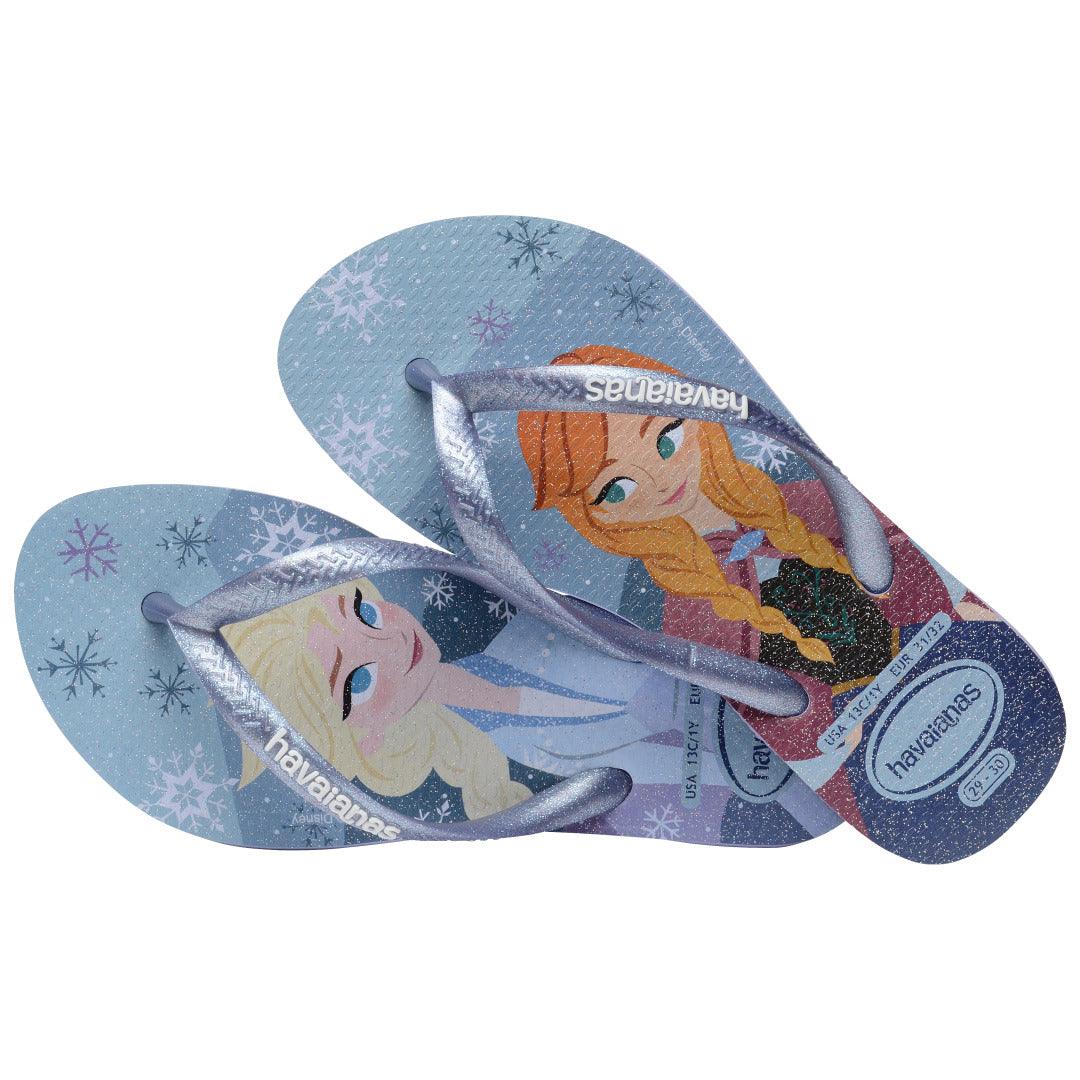 Chinelo Havaianas Infantil Slim Frozen Lilás - Brisa Lilás