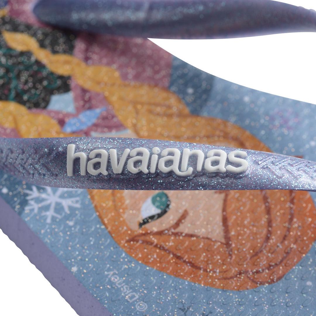 Chinelo Havaianas Infantil Slim Frozen Lilás - Brisa Lilás