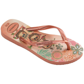 Chinelo Havaianas Kids Slim Princess - Rosa Clay