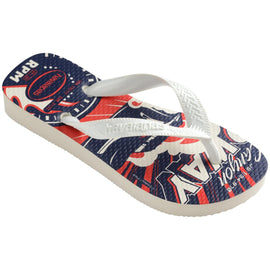 Chinelo Havaianas Kids Cars - Branco