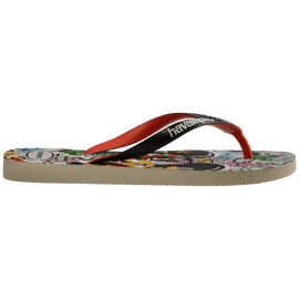 Chinelo Havaianas Disney Stylish Mickey - Bege Palha