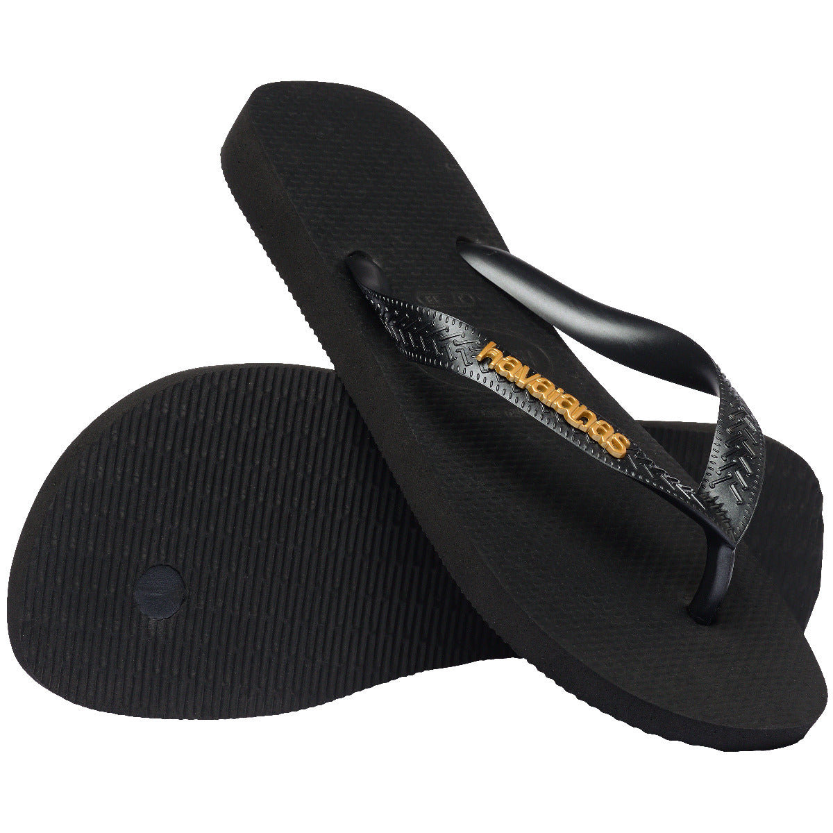 Chinelo Havaianas Top Logo Metallic