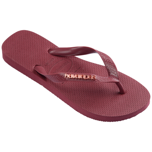 Chinelo Havaianas Top Logo Metálico