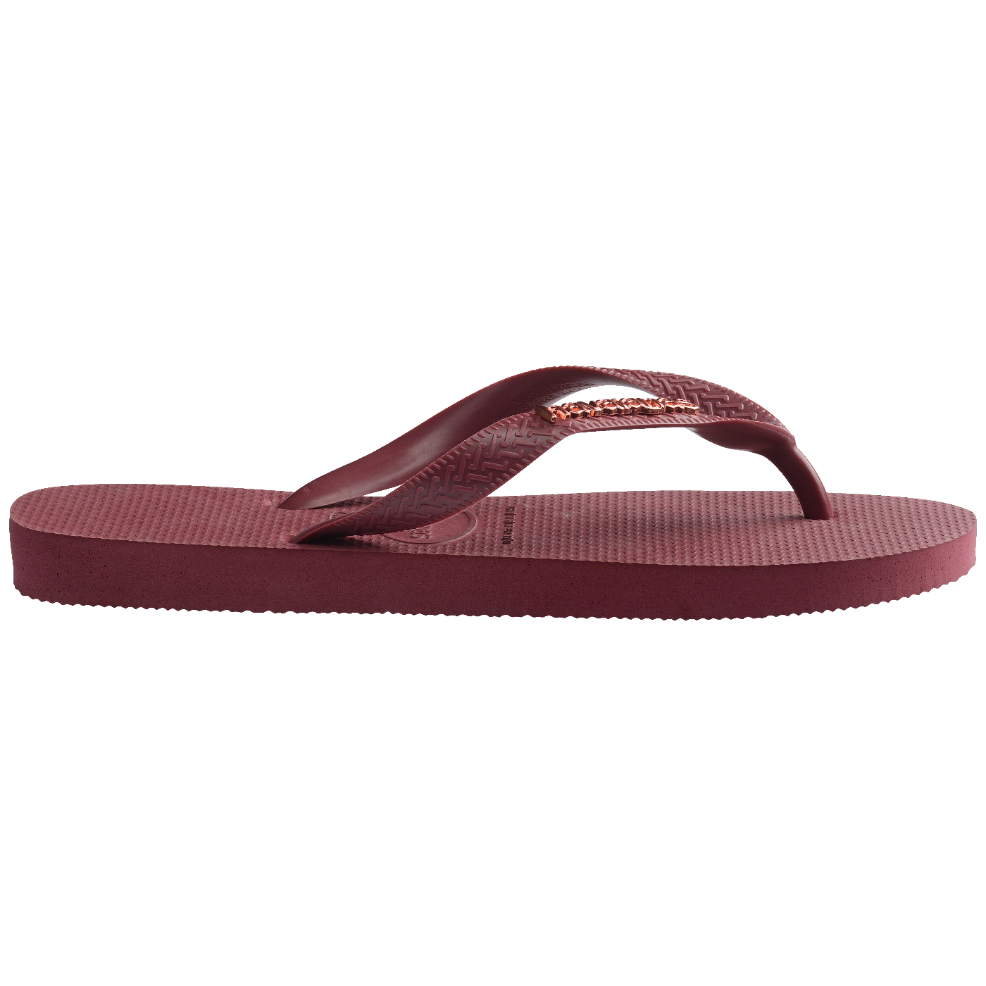 Chinelo Havaianas Top Logo Metálico