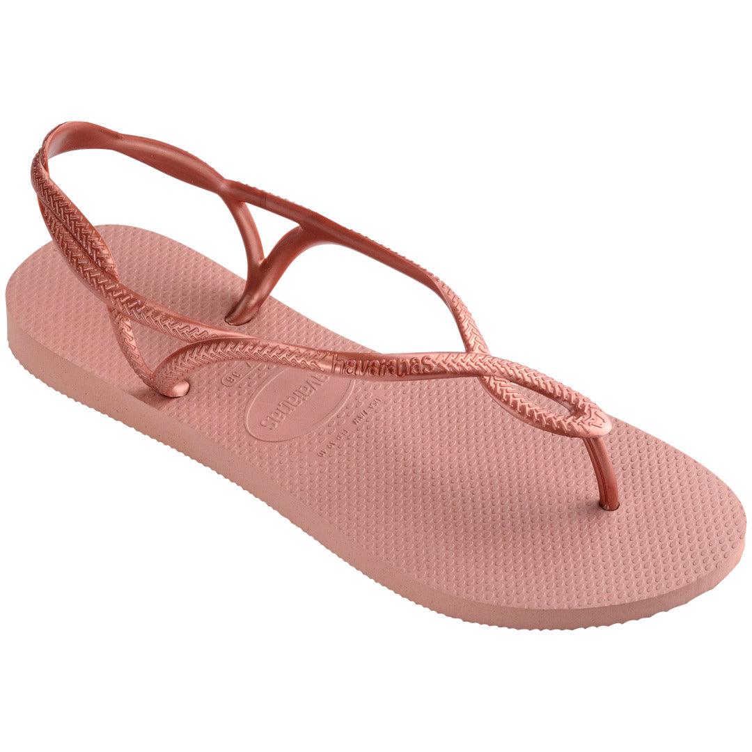 Rasteirinha Havaianas Luna - Rosa Crocus